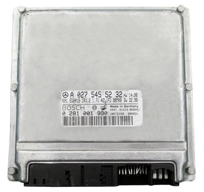 Блок керування mercedes w168 1.7cdi a0275455232 0281001990 + програмування фото №1