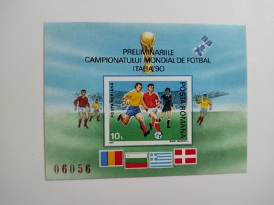 Rumunia 1990r Mistrzostwa Świata w Piłce Nożnej 1990 – Włochy