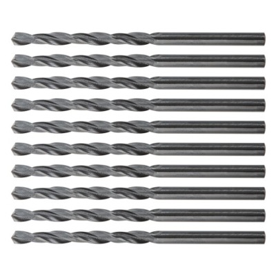 Wiertła do metalu HSS, 4.0 mm, 10 szt.