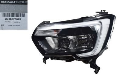 Лампа фара левый master iii iv 260607867r фото №1