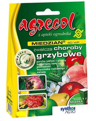 Miedzian 10g środek na choroby grzybowe Agrecol