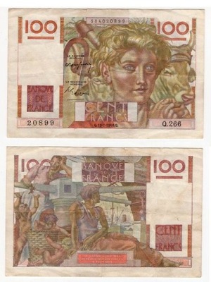 FRANCJA 1948 100 FRANCS