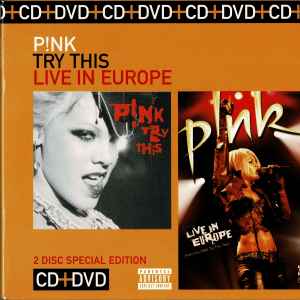 CD PINK - Live In Europe DVD CD