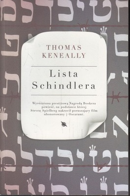 LISTA SCHINDLERA * THOMAS KENEALLY