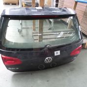 Vw golf vii крышка багажника задняя фото №1