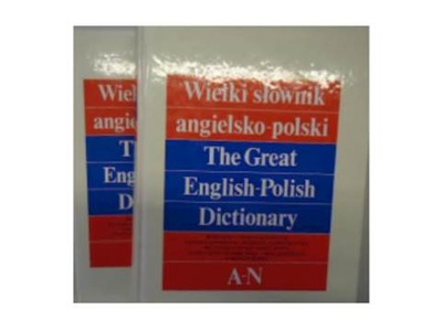 Wielki słownik angielsko-polski z suplementem. t