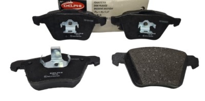 Тормозные колодки тормозные osi перед delphi volvo s80 ii v70 iii xc70 ii xc90 i фото №1