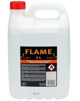 FLAME 5L Paliwo Biopaliwo do kominków ekologicznych