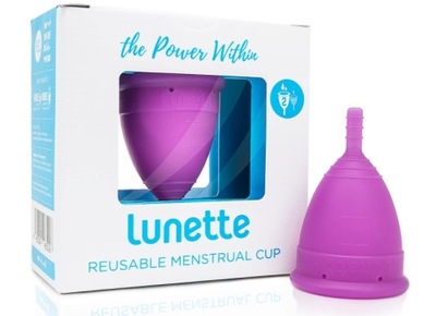 Lunette, Kubeczek menstruacyjny, fioletowy model 2