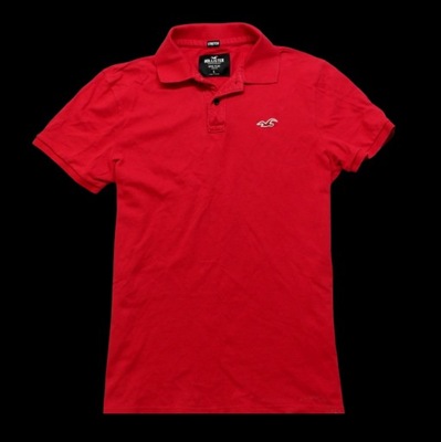 HOLLISTER _ MARKOWA KOSZULKA POLO Z LOGO _ L/XL