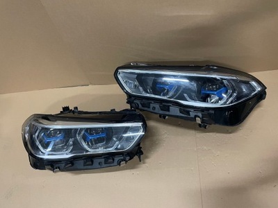 BMW X5 X6 G05 G06 FARO FAROS LASER IZQUIERDO + DERECHA JUEGO EUROPA 9850426 9850425  