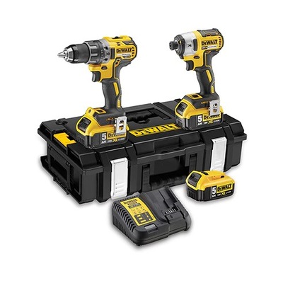 DEWALT WKRĘTARKA ZAKRĘTARKA 3*5AH DCK266P3 KUFER