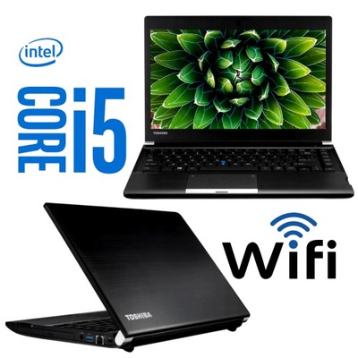 Laptop TOSHIBA R30-A 15,6'' i5-4300U 8/256SSD HDMI WIN10 DVD WiFi BT