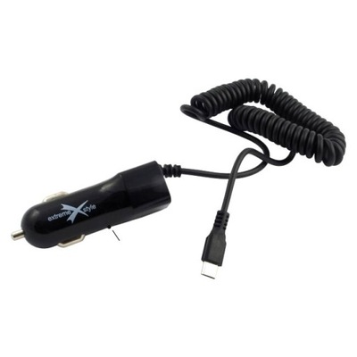 DISPOSITIVO DE CARGA DE AUTOMÓVIL EXTREME CC31CU USB + CABLE  