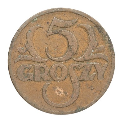 II RP - 5 groszy - Obiegowe - 1931 r