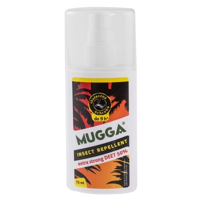 Mugga Strong spray 50% DEET 75 ml odstraszasz na komary i kleszcze
