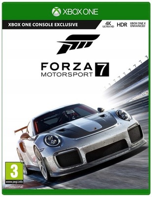 XBOX ONE Forza Motorsport 7 PL STEELBOOK / WYŚCIGI