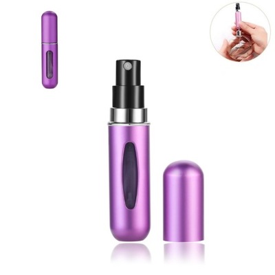 mini ATOMIZER kieszonkowy perfumy 5 ml fioletowy