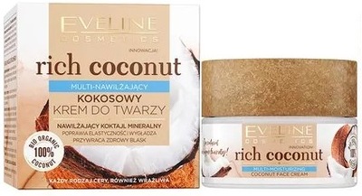 Eveline Rich Coconut Krem Multi Nawilżający Kokos