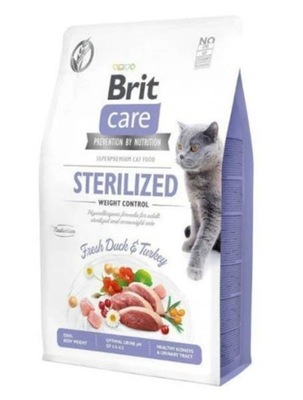 Brit Care Cat Grain Free Sterilized Weight 400g