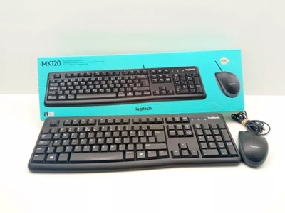 LOGITECH MK120 ZESTAW KLAWIATURA I MYSZ