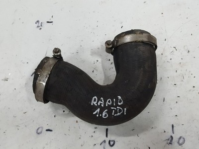 Skoda rapid 12-17r 1.6 tdi cay труба интеркулер фото №1