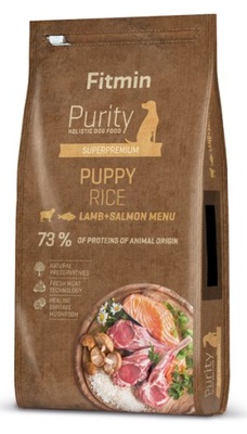 Fitmin purity puppy rice lamb&salmon karma sucha 2kg