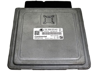 КОМПЬЮТЕР ECU SKODA 1.6 TDI 03L906023AG 5WP42814AA