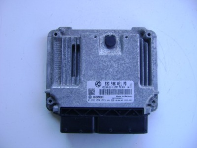 Бортовой компьютер 0281014073 03g906021pd vw caddy 1.9tdi фото №1