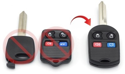 Ford mondeo puma fiesta ключ pilot корпус фото №1