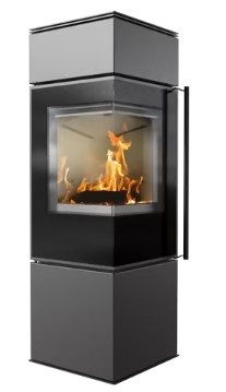 Piec stalowy koza piecyk ROGOWY REN/S lewy 7 kW EKOPROJEKT