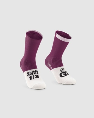 Skarpetki Assos GT Socks C2 Ruby roz 39-42 W-wa