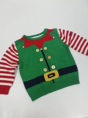 Sweter świąteczny Rebel na wiek 3 -4 lata