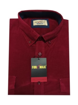 KOSZULA MĘSKA SZTRUKSOWA DŁUGI RĘKAW 3XL