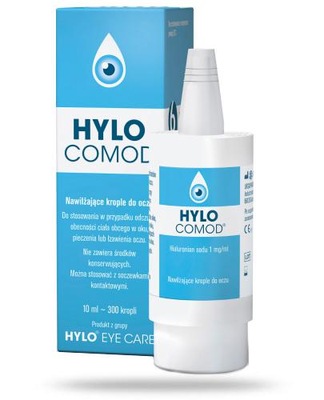 Hylo Comod nawilżające krople do oczu 10 ml