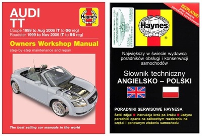 AUDI TT CUPÉ ROADSTER (1999-2006) MANUAL REPARACIÓN HAYNES +GRATIS 24H  