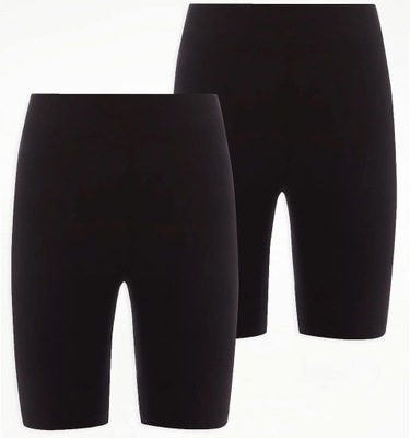 GEORGE czarne GETRY legginsy SPODENKI 3-4 98-104