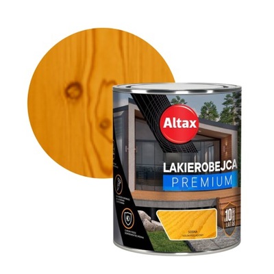 ALTAX LAKIEROBEJCA DO DREWNA PREMIUM 0,75L SOSNA