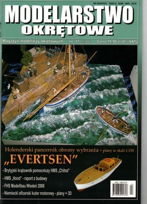 MODELARSTWO OKRĘTOWE 2/2008 pancernik EVERTSEN