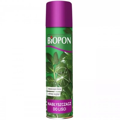 BIOPON Nabłyszczacz w sprayu do liści 250ml