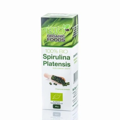 BIO Spirulina Bio Organic Foods tabletki 80 g