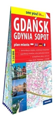 SEE YOU! IN... GDAŃSK, GDYNIA.. 1:26 000 W.2023 PRACA ZBIOROWA