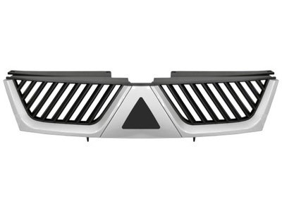 Mitsubishi outlander 2006-2009 решітка радіатора решітка радіатора решітка фото №1
