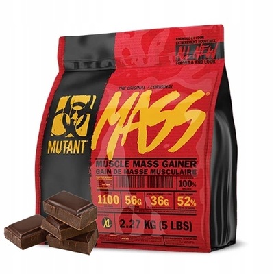 PVL MUTANT MASS 2270g NEW! GAINER WHEY MASA 2,3kg Triple Chocolate