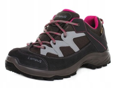 Damskie buty trekkingowe CAMPUS MERAN LADY c. szary/ różowy 37