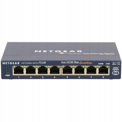 Switch FS108 NETGEAR 8port 10/100