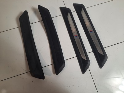 Накладки порогові накладки bmw f20 m набір фото №1