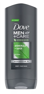 Dove Men+Care Minerals&Sage 250 ml Żel pod prysz.