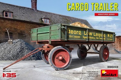 Przyczepa Cargo Trailer (German) 1:35 MiniArt 3804