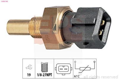 SENSOR TEMPERATURA DE LÍQUIDO REFRIGERACIÓN FORD ESCORT 1-830-165  